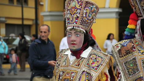 Lima-Peru-festival-masked-dancer