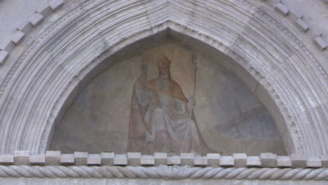 Koper-Slowenien-Gott-Der-Vater-Wandbild