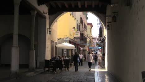 Koper-Slovenia-arch-and-street