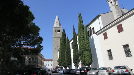 Torre-De-La-Iglesia-De-Koper-Eslovenia