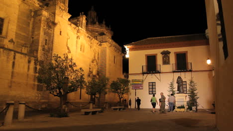 Carmona-España-Iglesia-Y-Posada-De-Noche