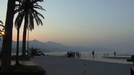 Spanien-Mittelmeerküste-Sonnenaufgang