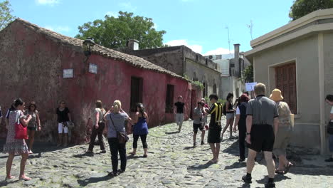 Uruguay-Colonia-Del-Sacramento-Uruguay-Tourists-Editorial