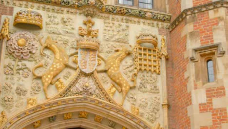 Tilting-Shot-Looking-Up-at-Saint-Johns-College-Building