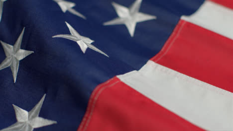 Sliding-Close-Up-Shot-of-United-States-Flag