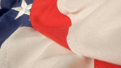 Sliding-Extreme-Close-Up-Shot-Tracking-Over-United-States-of-America-Flag