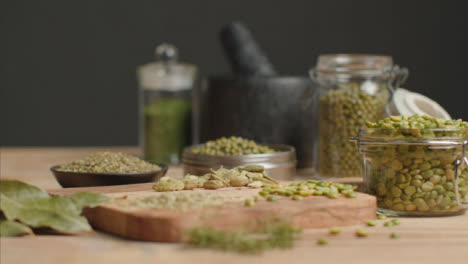 Slow-Tracking-In-Shot-to-Herbs-and-Grains