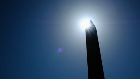 Low-Angle-Shot-of-Hippodrome-Obelisk-Constantine-Silhouetted