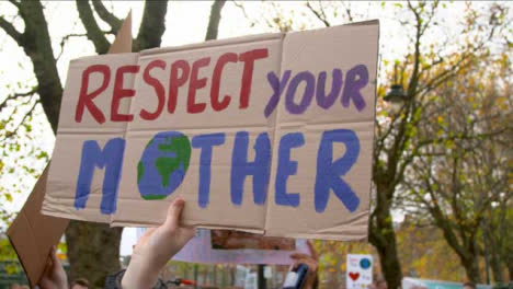 Climate-Change-Protest-Signs-at-COP-26-Rally