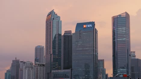 Long-Shot-of-Skyscrapers-In-Jakarta