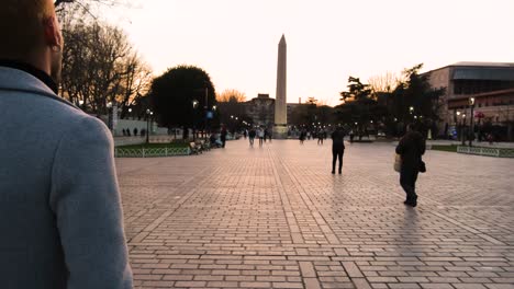 Wide-Shot-of-Obelisk-of-Theodosius