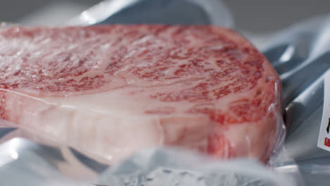 Close-Up-of-an-Uncooked-Wagyu-Steak-