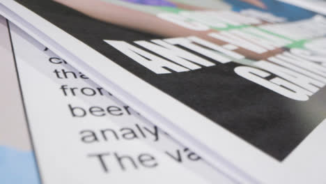 Close-Up-Shot-of-Omicron-Newspaper-Stories-12
