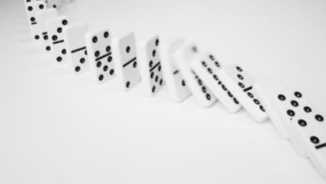 High-Angle-Shot-of-Some-Dominoes-Falling-