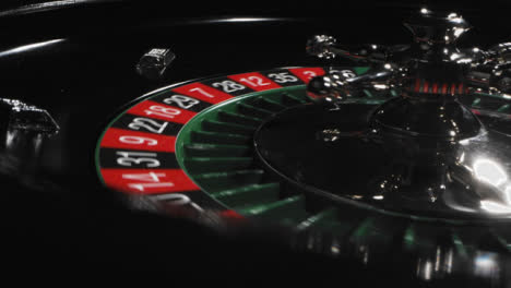 Tiro-De-Seguimiento-De-Una-Ruleta-Girando