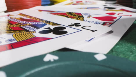 Tracking-Shot-of-Tokens-And-Playing-Cards