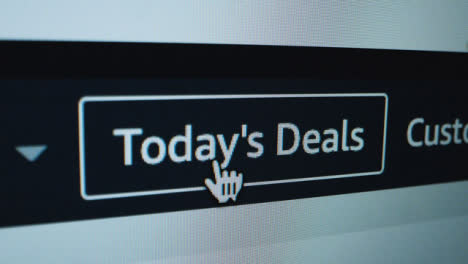 Tracking-Shot-of-Choosing-Deals-Tab-on-Amazon