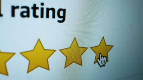 Tracking-Shot-of-Rating-a-Product-5-Stars