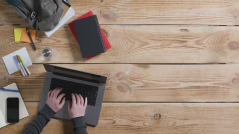 Top-Down-Shot-of-Person-Working-with-New-MacBook-Pro-with-Copy-Space-06