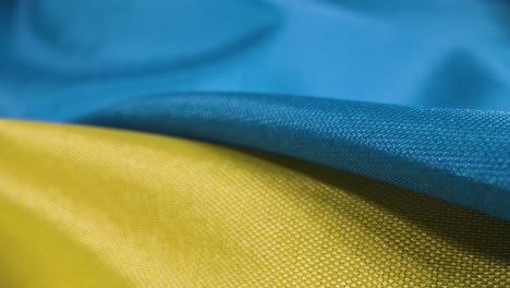 Tracking-Shot-of-a-Ruffled-Ukraine-Flag