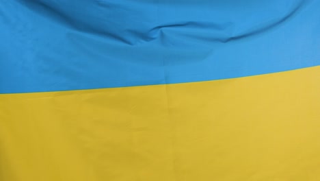 Wide-Shot-of-Flying-Ukrainian-Flag