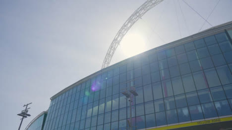 Low-Angle-Shot-Looking-Up-at-Wembley-Stadium-03