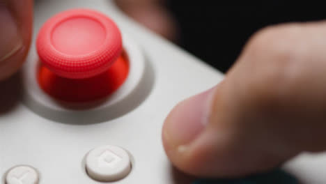 Studio-Close-Up-Shot-Of-Hands-Playing-Video-Game-Controller-3