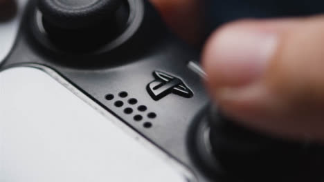 Studio-Close-Up-Shot-Of-Hands-Playing-PlayStation-Video-Game-Controller