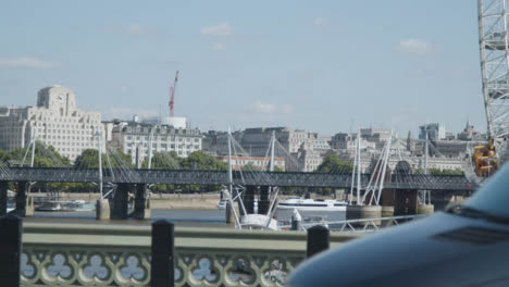 Horizonte-Shell-Mex-Edificio-Hambreford-Charing-Cross-Puente-Londres-Ojo-Río-Támesis-Reino-Unido-1