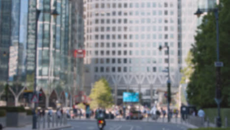 Defocused-Shot-Modern-Offices-Workers-Canada-Square-London-Docklands-UK