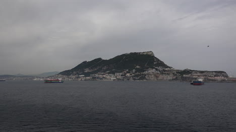 Gibraltar-Felsen-Aus-Dem-Mittelmeer