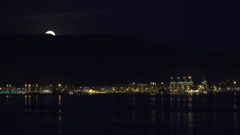 Gibraltar-Luna-Sobre-Puerto