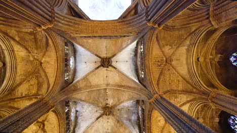 Spain-Barcelona-Cathedral-Gothic-Ceiling