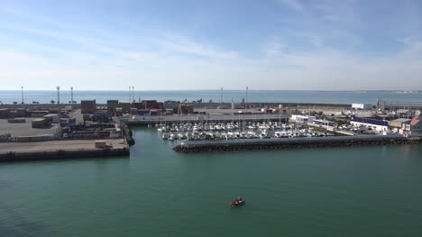 Spain-Cadiz-Passing-Pleasure-Boat-Harbor-