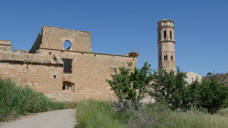 Spain-Monasterio-De-Rueda-Back-With-Tower