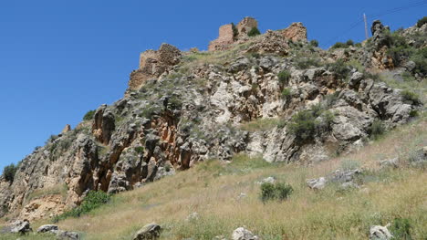 Spain-Sierra-De-Albarracin-Castello-De-Santa-Croche-Ruins