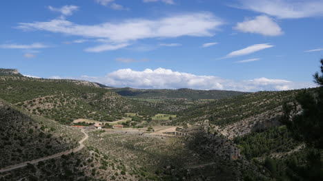 Spanien-Sierra-De-Gudar-Landschaft-Zeitraffer-Landscape