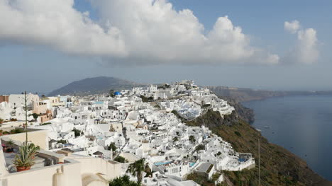 Greece-Santorini-City-Of-Fira-With-Clouds