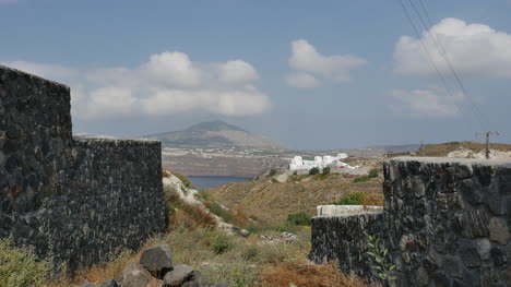 Griechenland-Santorini-Blick-In-Richtung-Küste