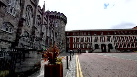 Irland-Dublin-Schloss-Gebäude