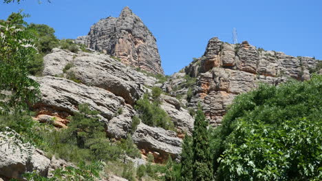 Spanien-Pyrenäen-Felsige-Klippen