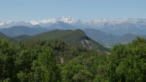 Spanien-Pyrenäen-Ausblick