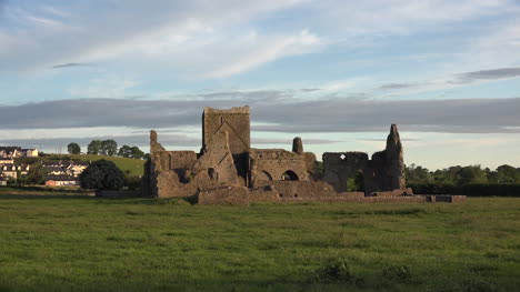 Irland-Cashel-Hore-Abbey-Am-Abend