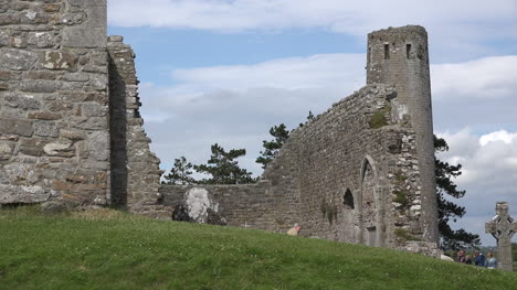Irland-Clonmacnoise-Ruinen