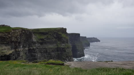 Ireland-County-Clare-View-All-Along-Cliffs-Of-Moher