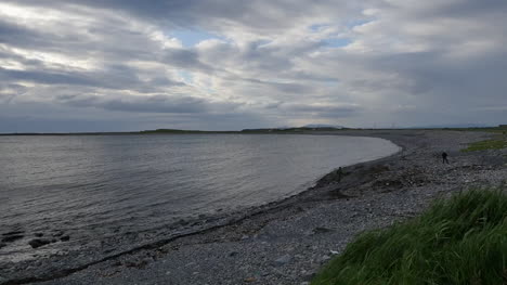 Ireland-County-Sligo-Pebble-Beach-In-Evening