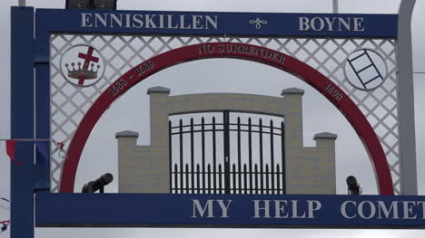 Northern-Ireland-Boyne-Detail-On-Orange-Arch-