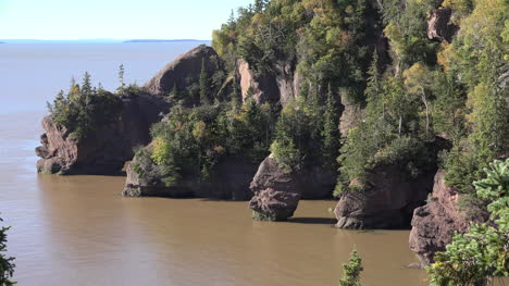 Kanada-Bay-Of-Fundy-Bei-Flut-Gesehen