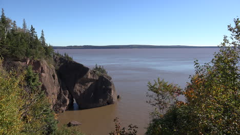 Canadá-Nuevo-Brunswick-Bahía-De-Fundy-Marea-Alta