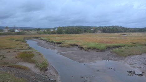 Canada-Nova-Scotia-Tidal-Marsh-And-Stream